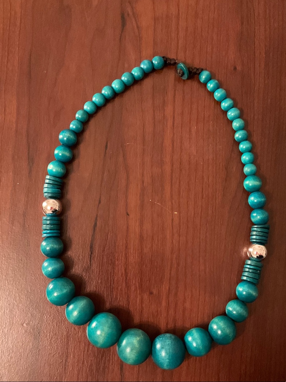 Handcrafted Turquoise Bead Necklace - Women Jewelry